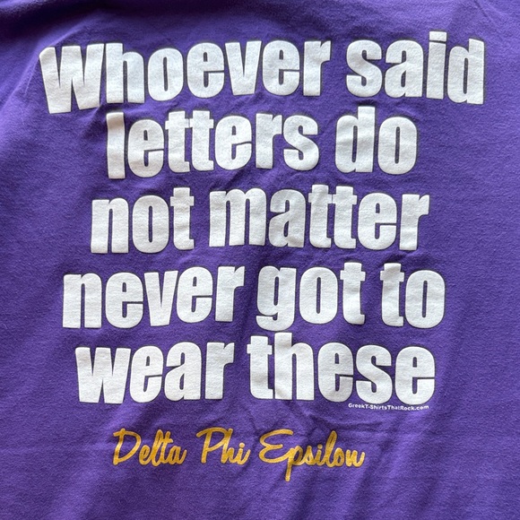 Delta Phi Epsilon oversized tanks - Picture 3 of 12